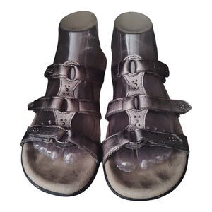 Taos Prize 3 Women’s US 8 Slip On Slide Sandal Bronze Strap